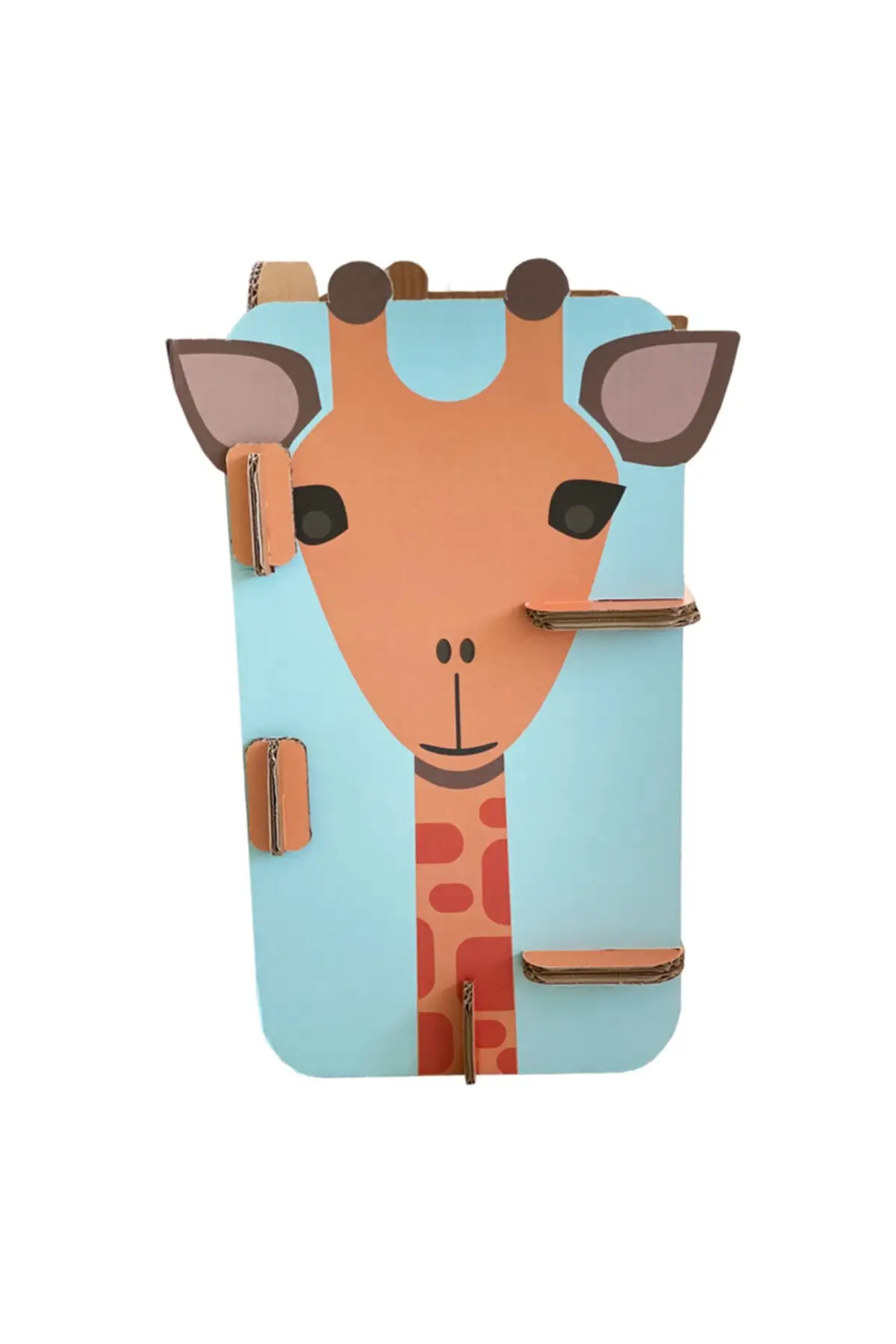 Montessori Jerapah Pikir Rak Buku Anak Rak Buku