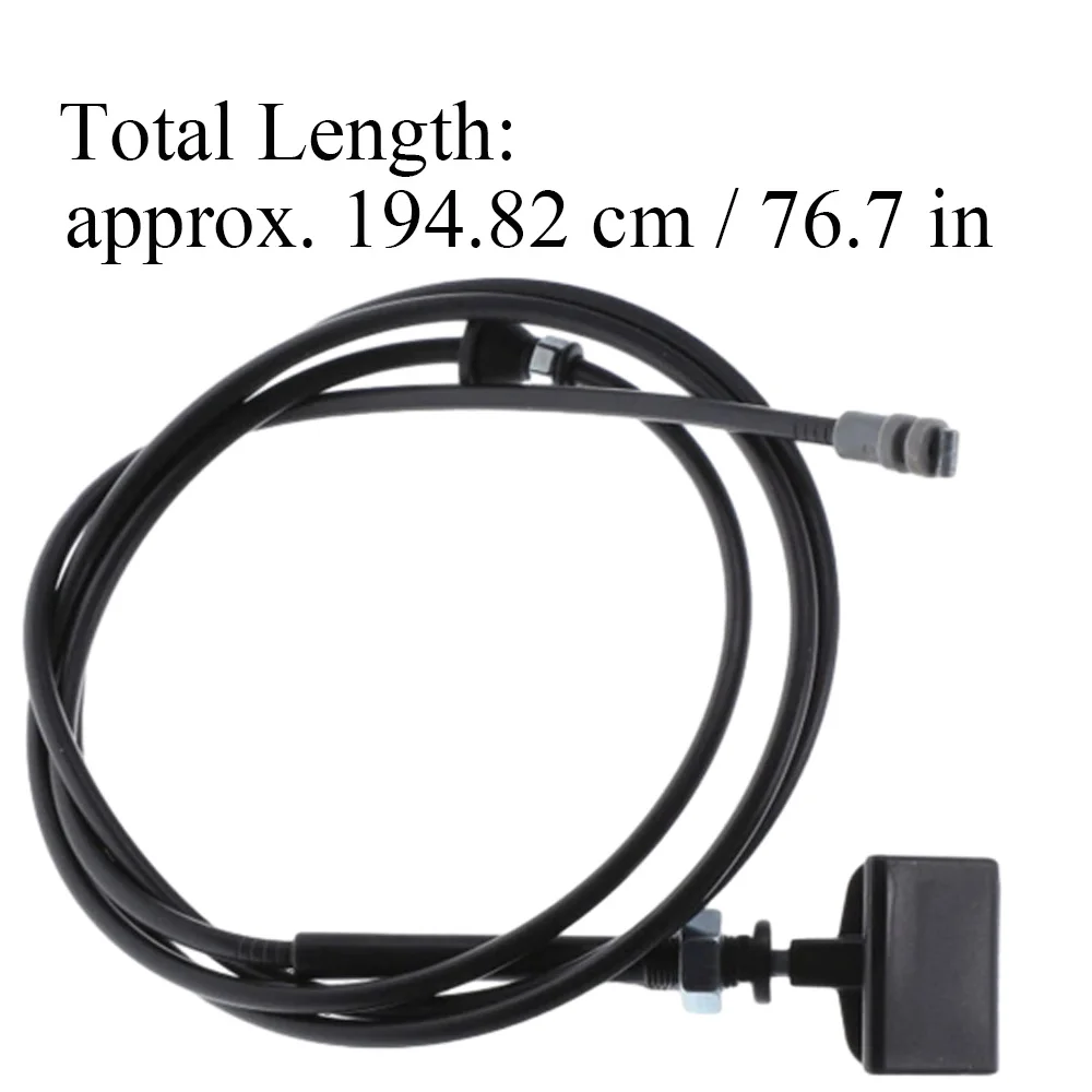 Front Hood Release Cable with Handle 912-048, 912048, YS4Z16916AA, 1AHRC00029 for Ford Focus 2000 2001 2002 2003 2004 2005-2007