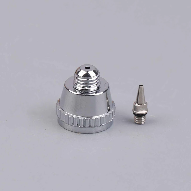3/10Pcs Small Wrench Airbrush Replacement Parts Kit With 0.2/0.3/0.5 Mm Airbrush NozzleAirbrush Needle Airbrush Nozzle Cap