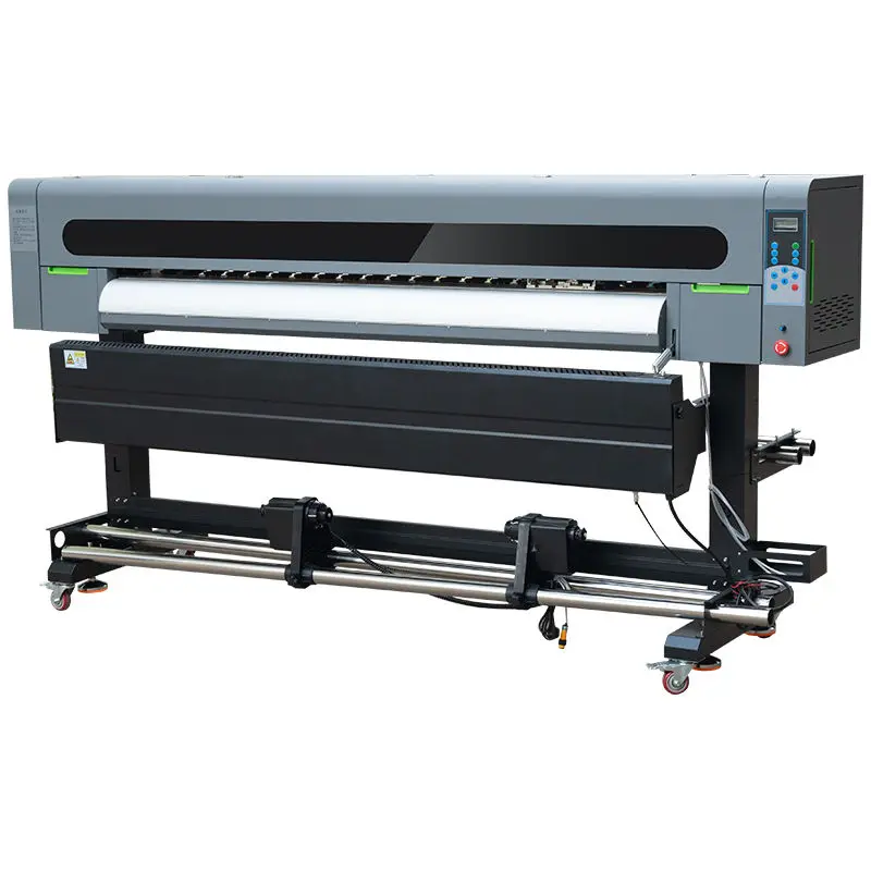 Xingyan Dual I3200 Head 1.9m Large Format Automatic Sublimation Printer 6ft Sublimation Printing Machine 110V 220V Voltage New