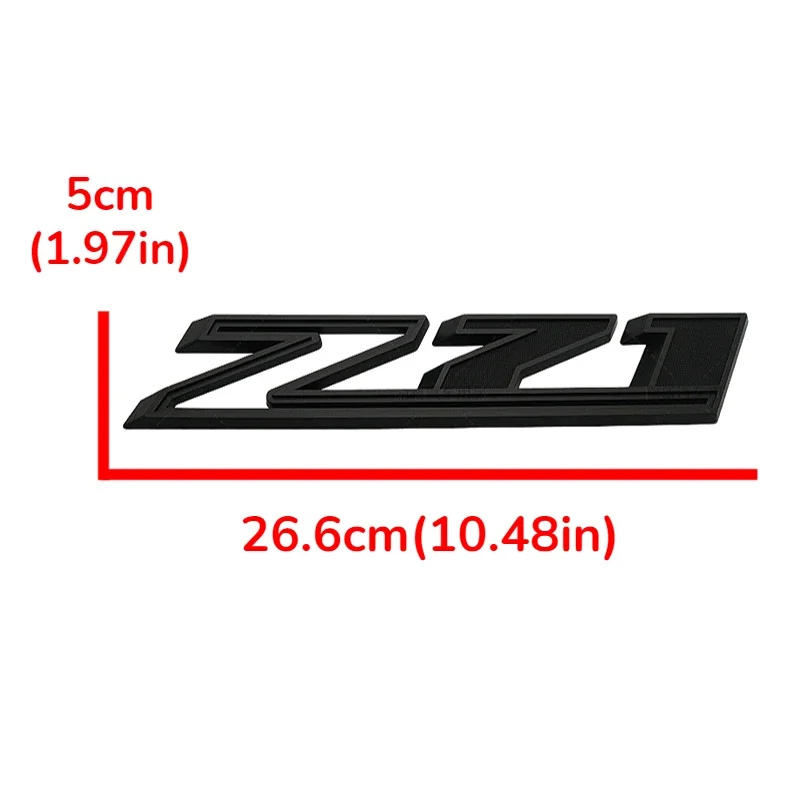 Car Trunk Letter Emblem Body Side Fender Sticker for Chevrolet Z71 Emblem Cruze Silverado Cavalier Equinox Exterior Accessories