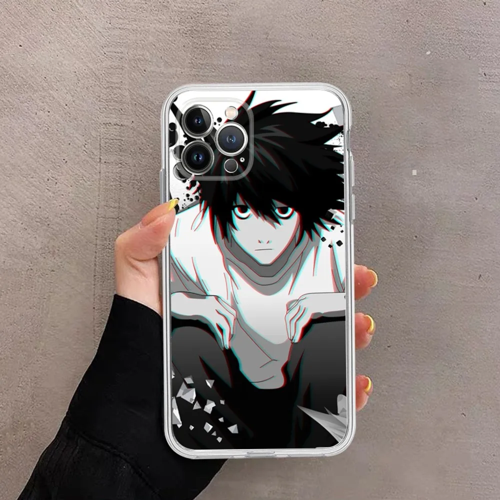 Rem and Misa Death Note Anime Phone Case For iPhone 14 11 12 13 Mini Pro XS Max Cover 6 7 8 Plus X XR SE 2020 Funda Shell