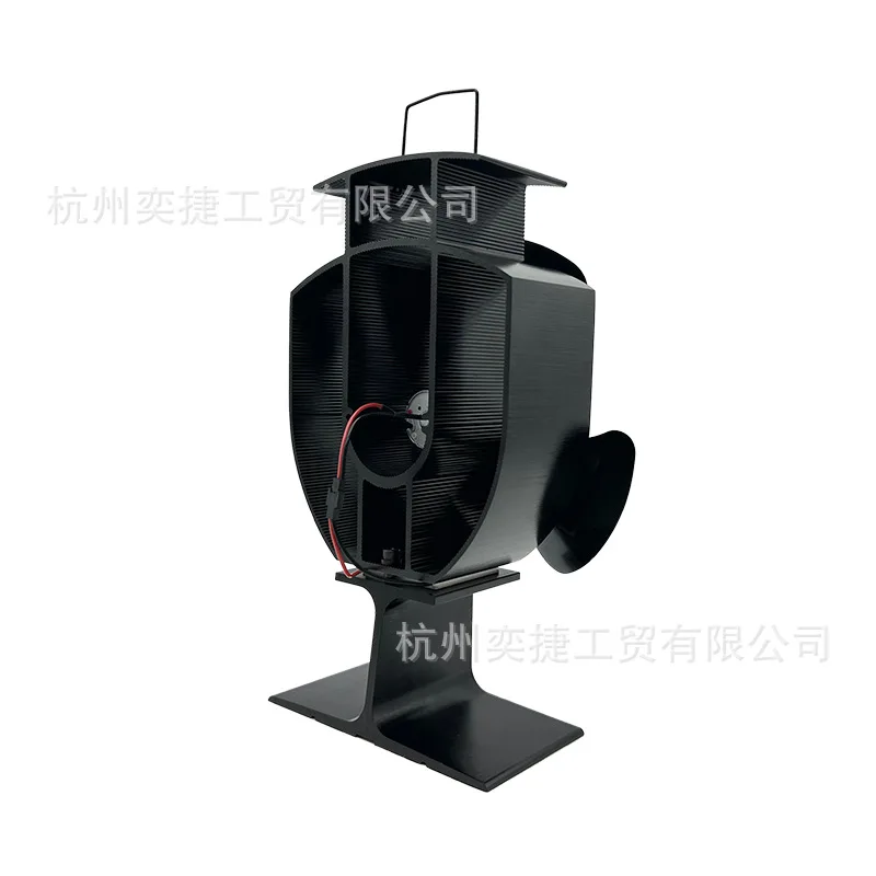 FG9001-3 Fireplace Fan European and American Thermal Power Fan 15.6cm/6.14in Wood Fireplace Thermal Fan