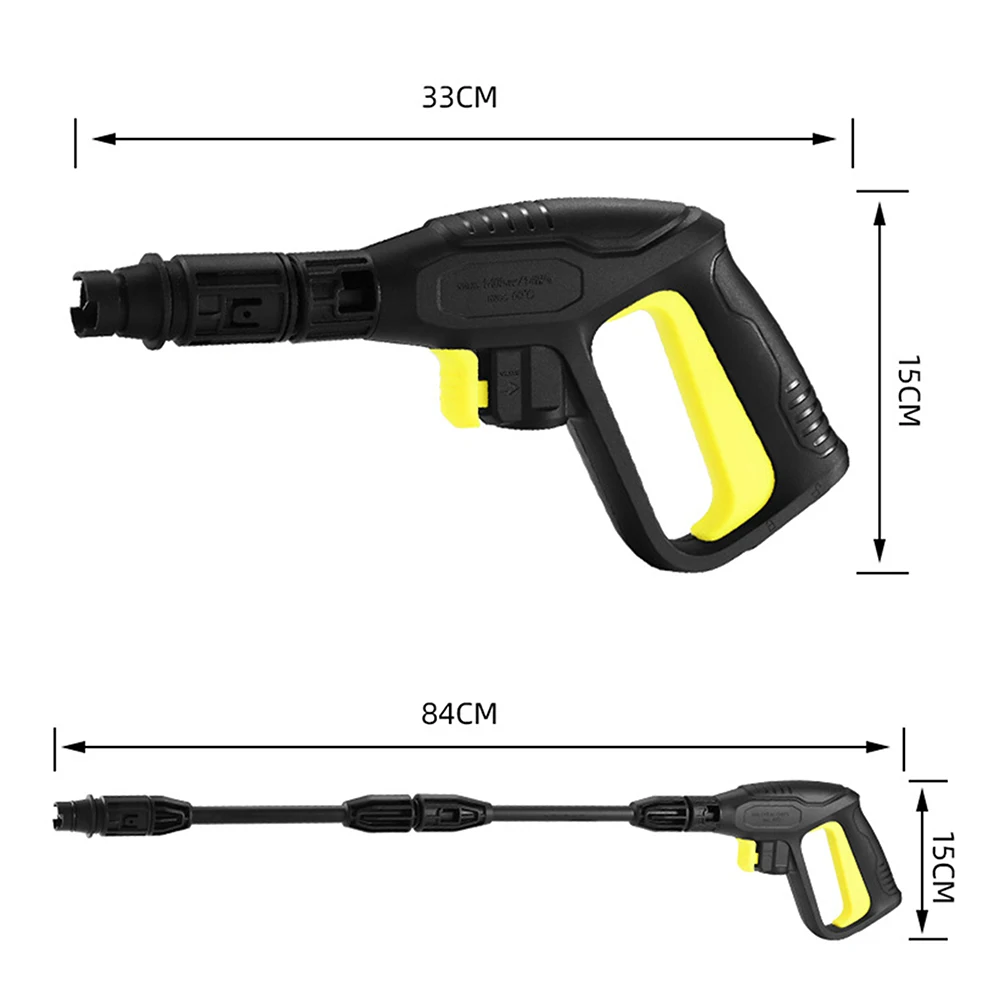 JUNGLEFLASH-pistola de lavado de alta presión para coche, arandela de fregadero, pulverizador de agua para YILI Karcher Elitech Interskol, Lavor