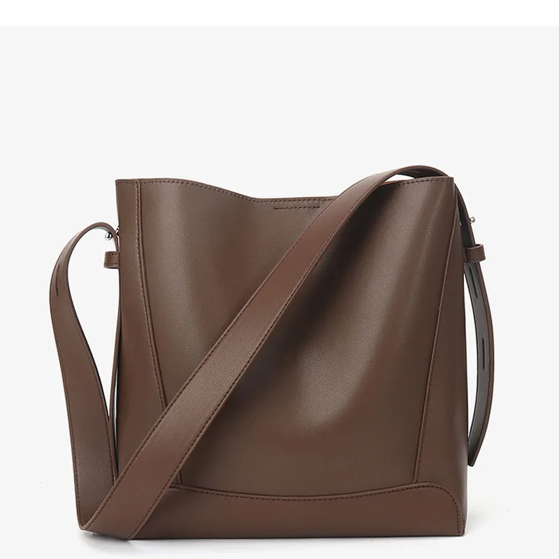 

Fashion crossbody bag new shoulder bag women's luxury handbag luxury bucket bag commuting women's bag real leather bag