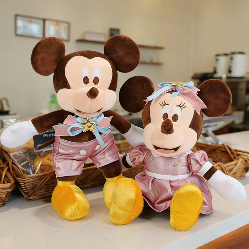 Disney Stitch and Angel Plush Dolls - A Couple Wedding Doll Set for Bed Play - Cute Decorative Item As A Gift