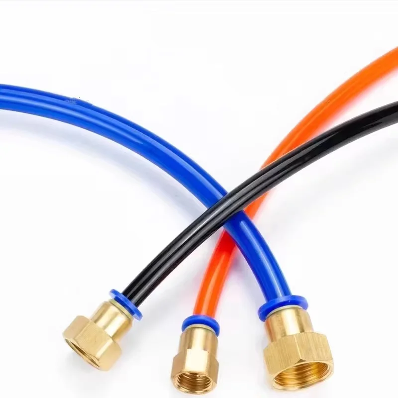 

PCF Air Pipe Fitting 4 6 8 10 12mm Hose Tube 1/8" 3/8" 1/2" BSP 1/4" Female Thread Brass Pneumatic Connector Quick Joint Fitting