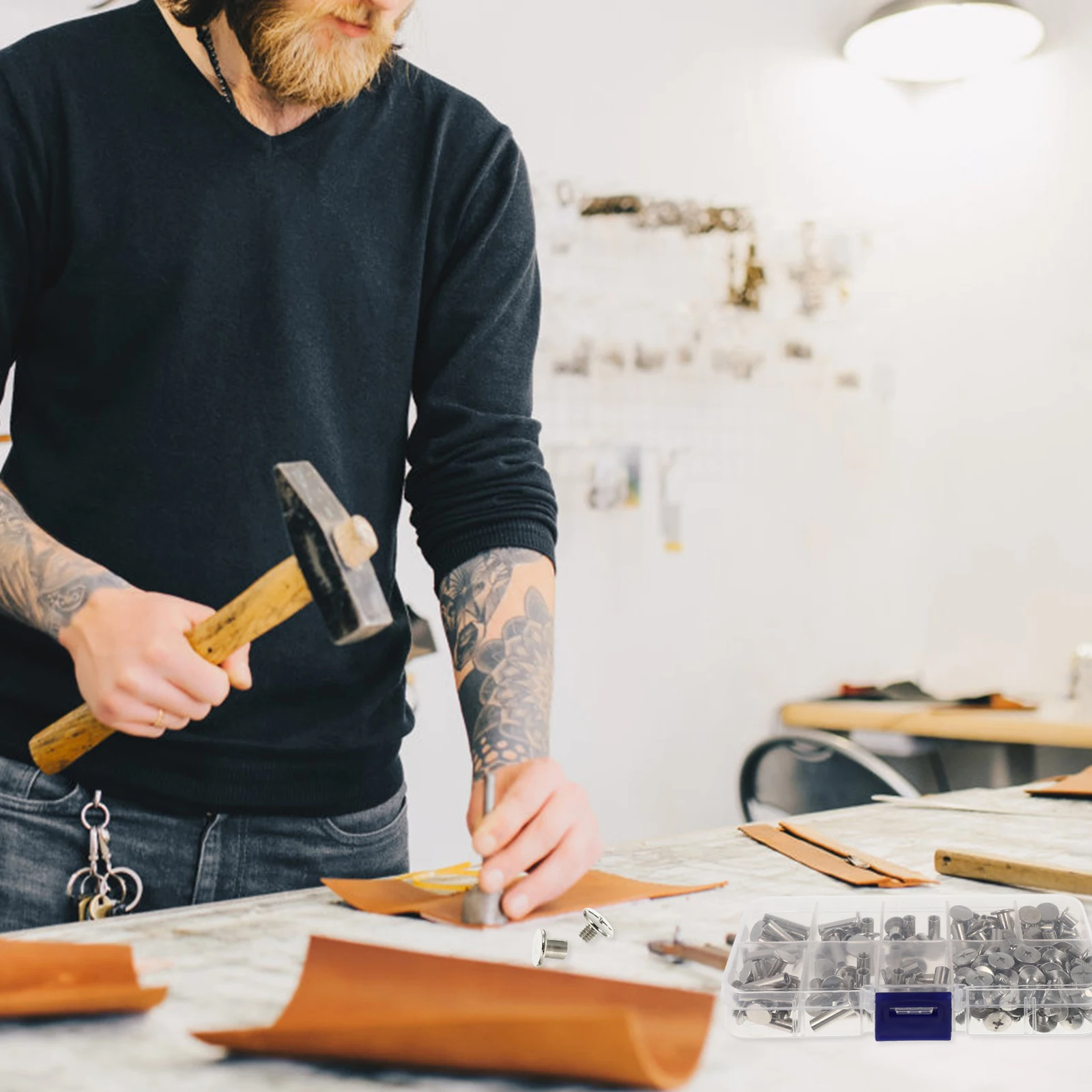 

Stainless Steel Rivets Rust Resistant Screw Posts For Photo Album Scrapbook Craft Binding Diy Projects Locking