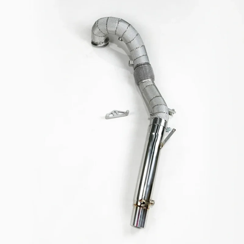 High-performance Exhaust Pipe Power Upgrade 2019-2024 Arteon 2.0T Downspout with Heat Shield Sport Converter
