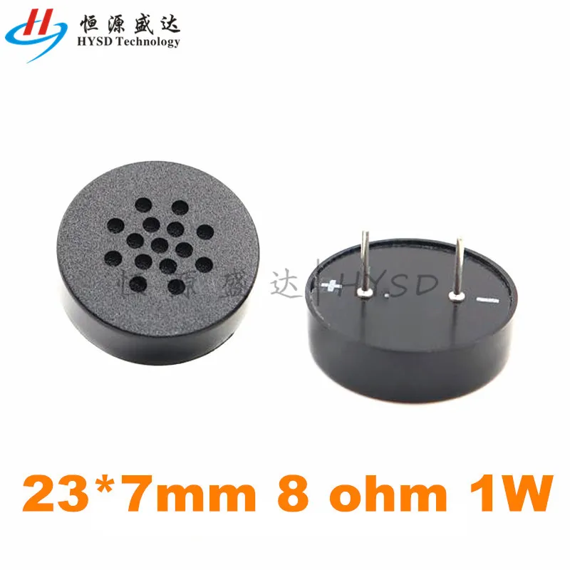 5pcs PCB Mount Mini Speaker 1W 8R 3013 2307 2308 8 Ohms 1 Watt 8Ohm 30*13MM 23*7MM Speaker DIP With PCB Cover High Quality