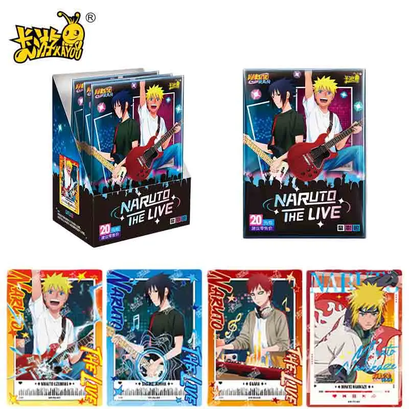 

Коллекционные карточки KAYOU Naruto: лимитированная серия, фото-пакет Polaroid, оригинальные анимационные карточки, сувениры и игрушки
