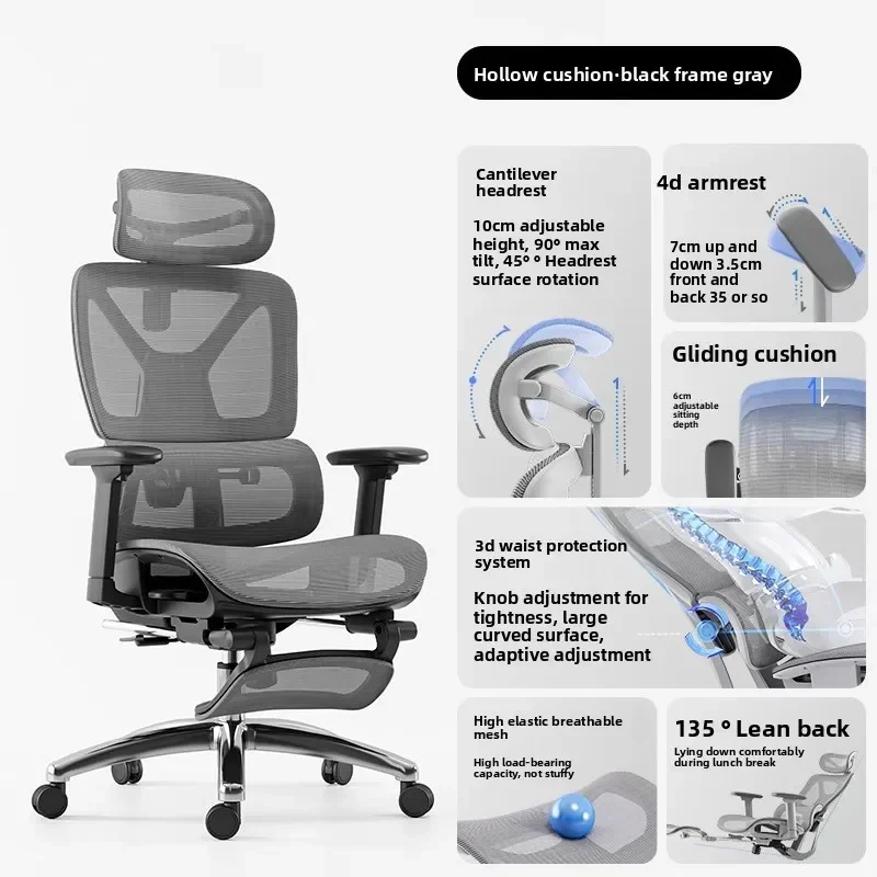 Factory Durable Ergonomic Chair Office Chair Computer Chair Staff Chair