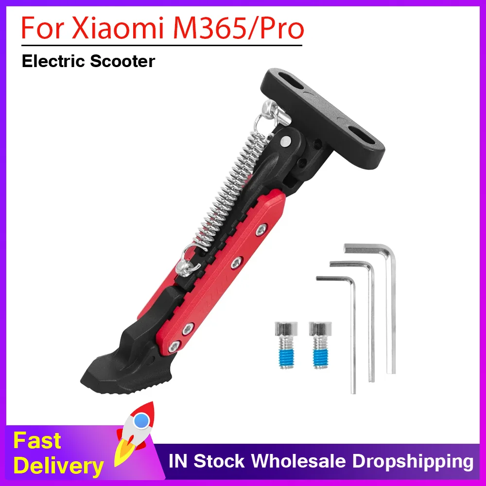 

Extendable Kickstand Foot Support for Xiaomi Mi3 Kickscooter M365 1S Pro Pro2 Electric Scooter Aluminum Foot Support Parts