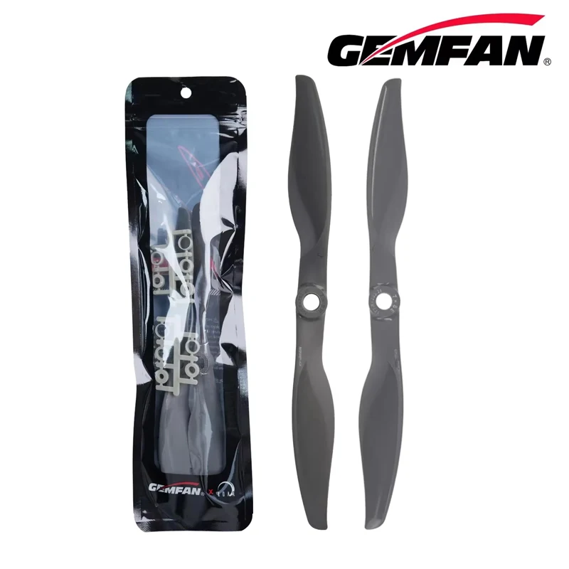 2Pair Gemfan Vortex 8X8 8X4 8X6 8X10 Electric Propeller CW+CCW Glass Fiber Nylon Gray for Fixed Wing Airplane FPV Racing Drones