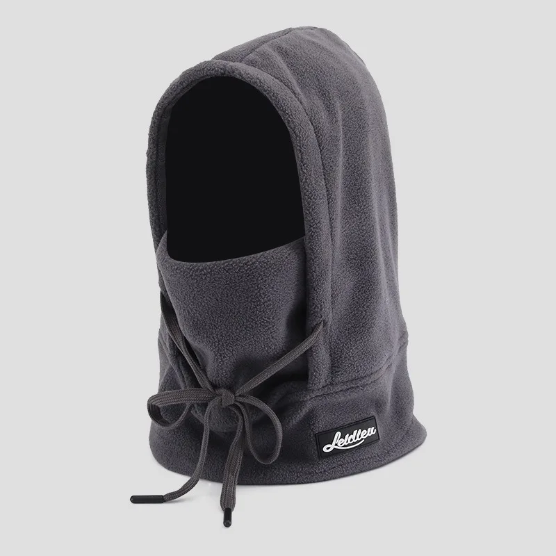 قبعة بالاكلافا للشتاء للجنسين للخريف والشتاء، غطاء رأس لركوب الدراجات من الصوف الدافئ مع وشاح قناع وجه لحماية الأذن بـ 5 ألوان.