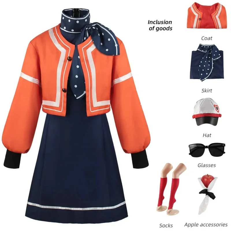 Reverse 1999 Regulus Costume Cosplay Gioco Donna Uniforme Abito Giacca Puntelli Cappello Halloween Carnevale Festa Donne Gioco di ruolo