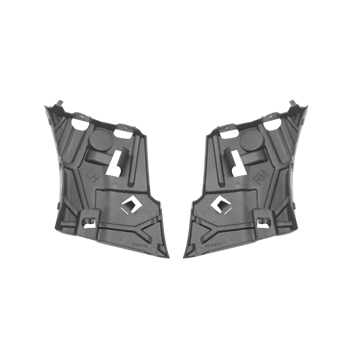 

1Pair Front Bumper Bracket Mount 31425161 31425162 for Volvo XC60 2018-2021 Car Side Wing Fixed Support