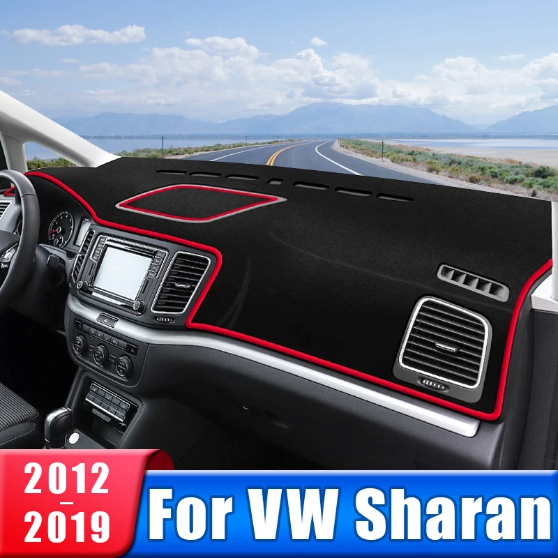 

Car Dashboard Cover For Volkswagen VW Sharan 7N 2012 2013 2014 2015 2016 2017 2018 2019 Dash Sun Shade Mat Pad Accessories