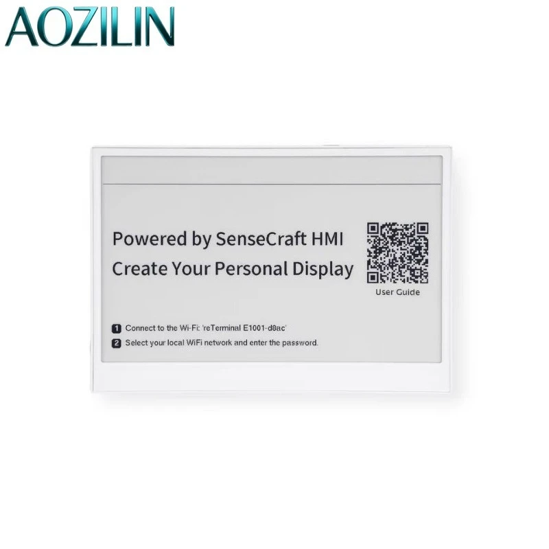 AOZILIN 7.5 Inch Monochrome E-Ink Display ESP32-S3 Smart Home Dashboard Compatible With Arduino ESP-IDF