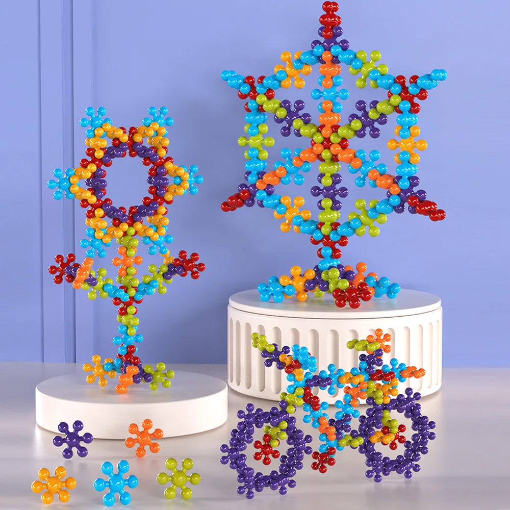 Colorful Interlocking Building Blocks Educational DIY Toys Kids Aged 3 6 Secure Fit Splicing Bricks Fine Motor Skill Development