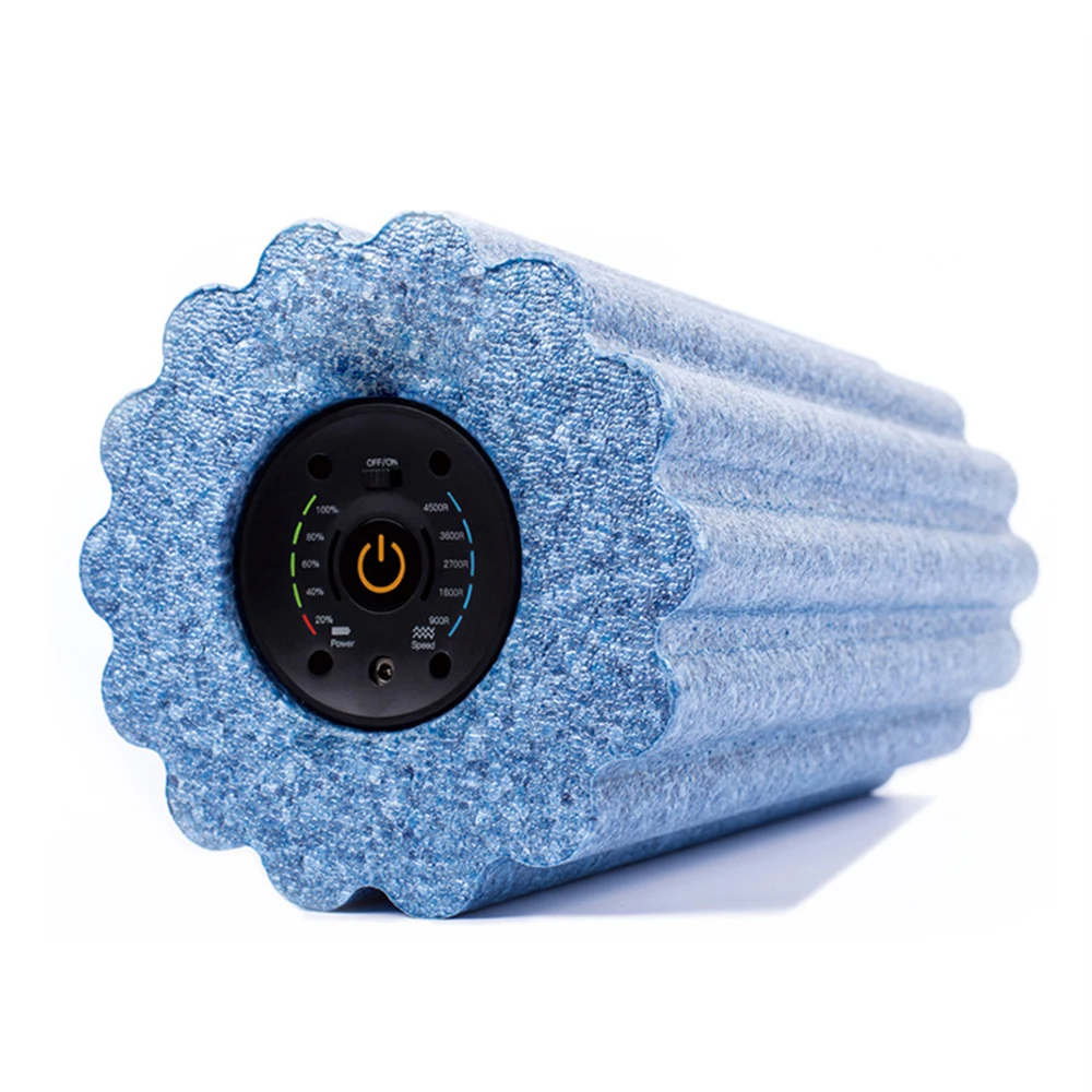 

Electric Vibration Massage Yoga Foam Roller Rechargeable Adjustable Massager Yoga Fitness Pain Therapy Fitness Shaping