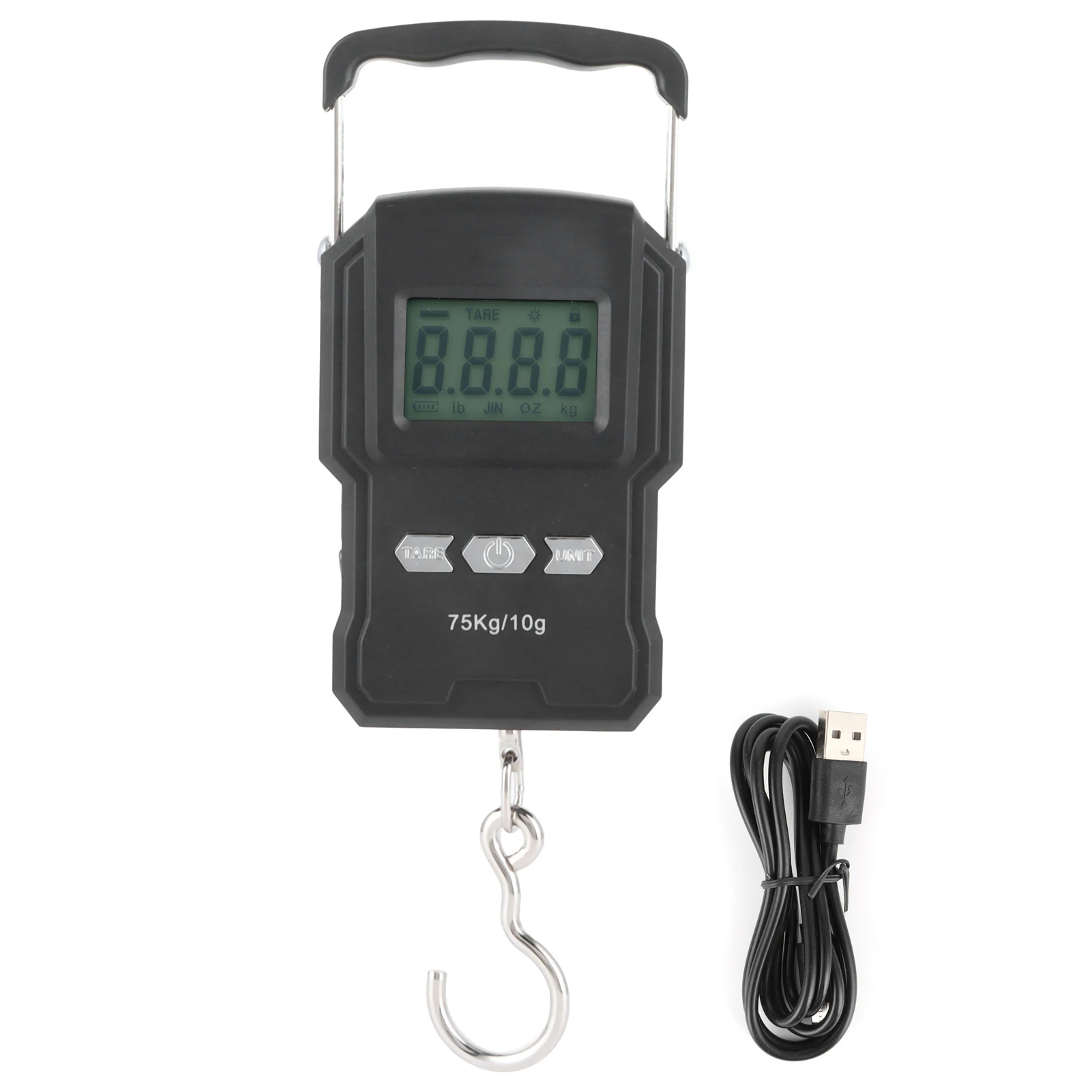 Wireless Scale Portable Unit Conversion  LCD Display Scale Hanging Automatic Shutdown with Tape for Kitchen for Home