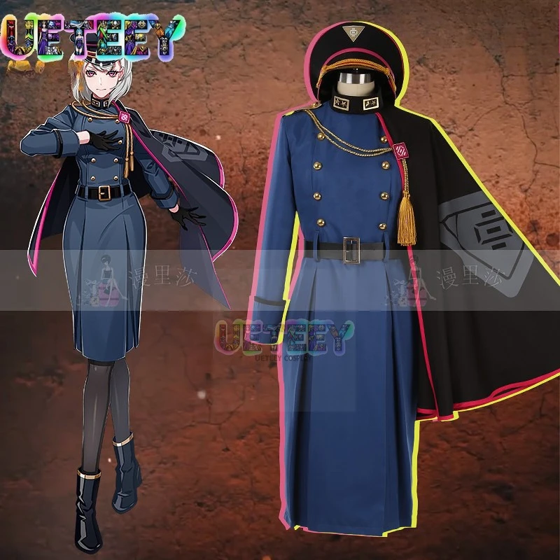

UETEEY Hypnosis Mic Cosplay Ibuki Arisuin Chuuouku Uniform Set Halloween Custom Size