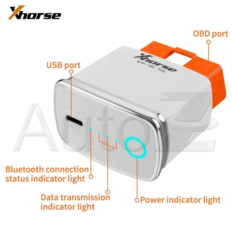 Xhorse MINI OBD Tool for Toyota Smart Key VVDI XDMOT0GL Support Add Key and All Key Lost FT-OBD Adapter Remote Key Programming