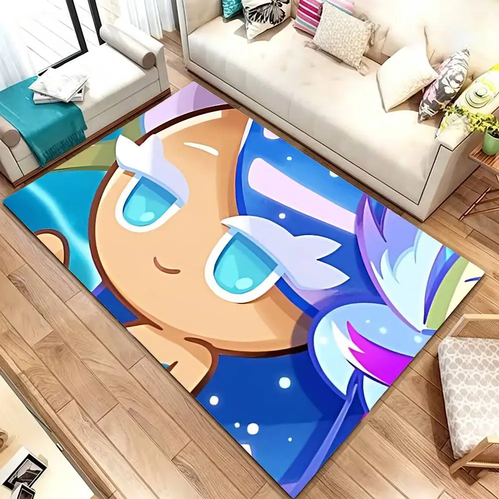 Sea Fairy Cookie Floor Mat Bathroom Absorbent Mat Rugs Simple Door Dirt-resistant Mat Home Kitchen Mat