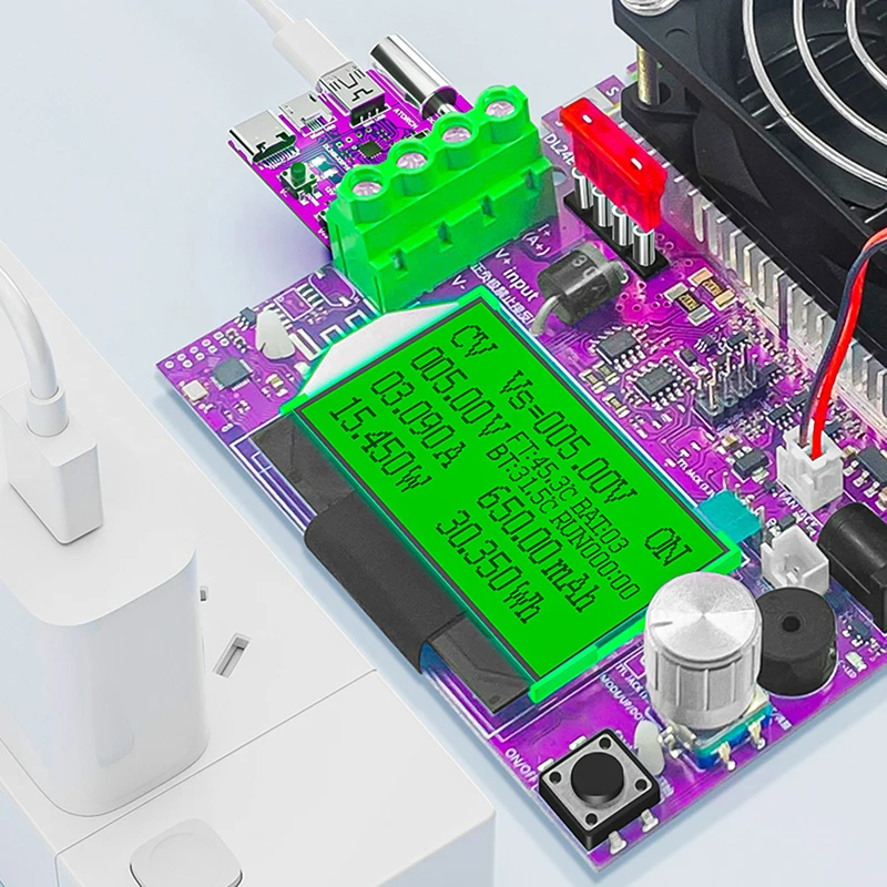 ✰✪Type-C PD3.1 Fast Charging Protocol 4-Wire Test Board Voltage Meter Deceiver 140W Charger Aging Tool For DL24 Load Tester