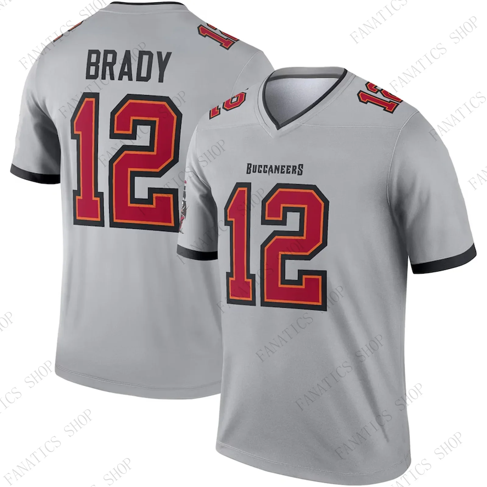 2024 Newest Summer Tom Brady Buccaneers Vapor F.U.S.E. Limited Rugby Jersey #12 Training Jersey Rugby Uniform For Adult&Kid