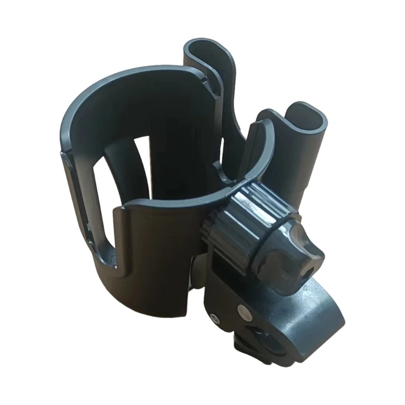 

G2TC 360 Degree Rotating Strollers Cup Holder with Secure Phone Mount for Wheelchairs