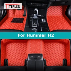 TITIPLER Custom Car Floor Mats For Hummer H2 Auto Carpets Foot Coche Accessorie
