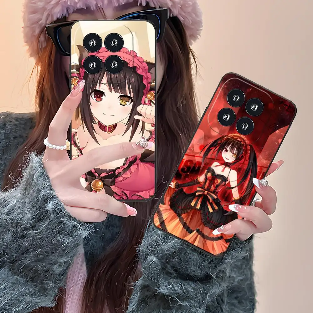 

Чехол для телефона Date a Live Kurumi Tokisaki для Xiaomi 15 14 13 12 Mi 11 T Ultra Lite Pro S X 5G с цветной печатью, защитная роскошь