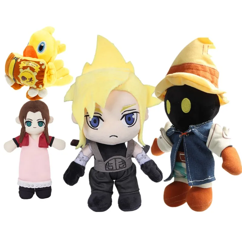 Moogle Fantasia Cloud Aerith Cosplay Cartoon Bird Plush Plushies Fantasy Soft Stuffed Mascot Adult Kids Birthday Xmas Gifts