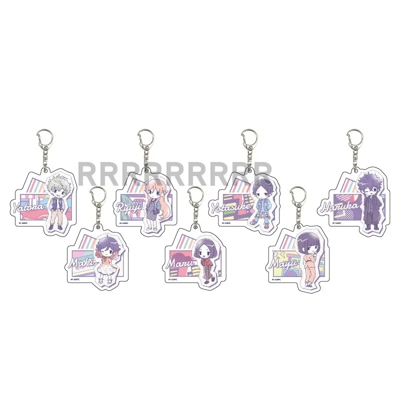 

Anime Yaguchi Yatora Ayukawa Ryuji Takahashi Yotasuke Keychain Doll Kuwana Maki Acrylic Keyring Pendant for Gift