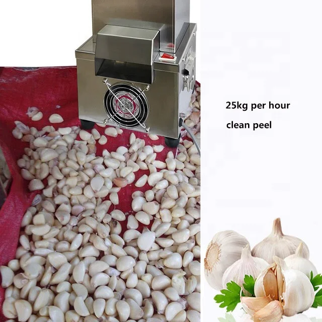 Electric Small  Garlic Peeling Machine for Sale