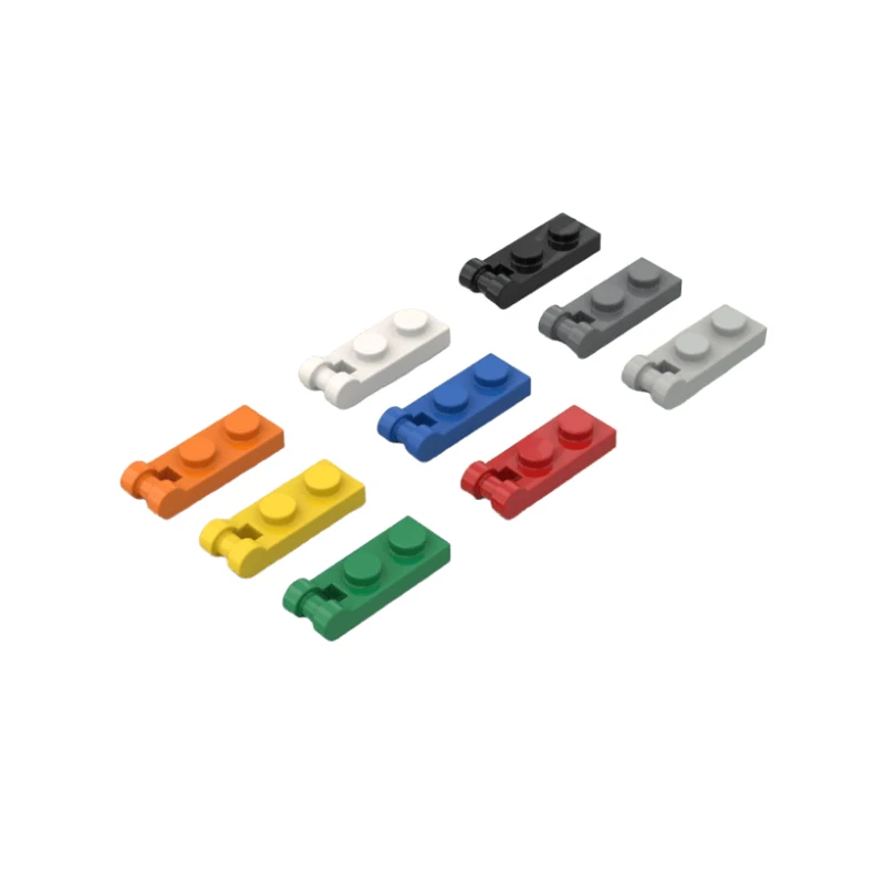 60 pz MOC componente del blocco di costruzione 604781x2 bordo incernierato su un solo lato con maniglia, tecnologia regalo giocattolo per bambini fai da te
