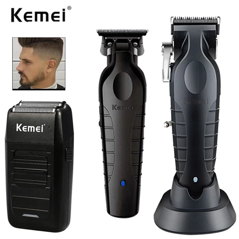 

Kemei KM-2296 KM-2299 KM-1102 barber Hair Clipper Kit Men Electric Shaver Hair Trimmer Machine Professional Hair Cutting Machine