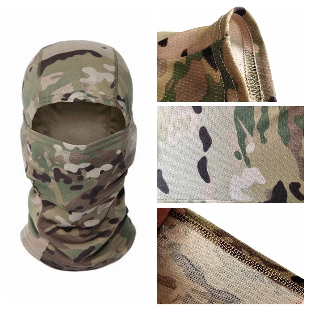 Camouflage Balaclava Full Face Mask Ski Bike Cycling Hunting Head Cover Scarf Cap Balaclava Men