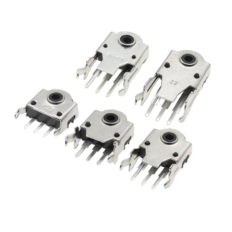 5/10Pcs/lot Mouse Encoder 5MM 7MM 9MM 11MM 13MM Rolling Switch Roller Encoder 5H 7H 9H 11H 13H mouse Navigation Mouse Connector