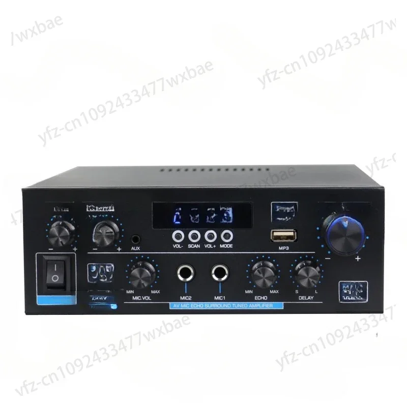 

AK-55 Digital and Bluetooth USB Flash Drive Amplifier Two-channel Power Amplifier