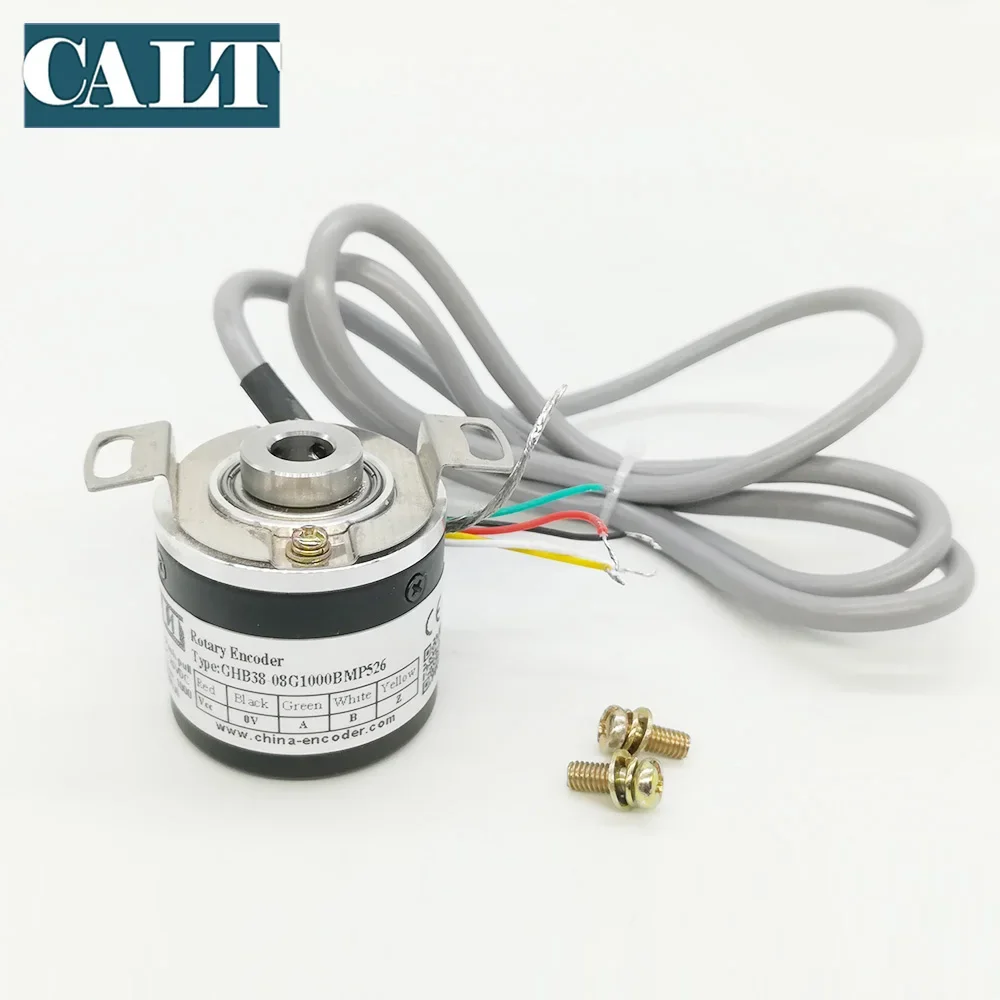 

NEW GHB38-08G1024BMP526 8mm Blind Shaft Incremental Rotary Encoder for Packing Machine