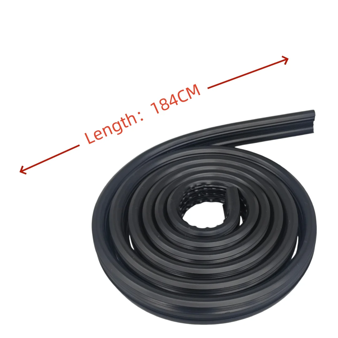 00263096 Dishwasher Door Seal   Gasket – 3-Sided length 184 CM  Replacement for Bosch Siemens Neff