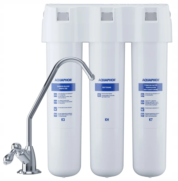 Aquaphor H Crystal Filter Nietje, vermindert steen 3-traps filtratie tot 6000L