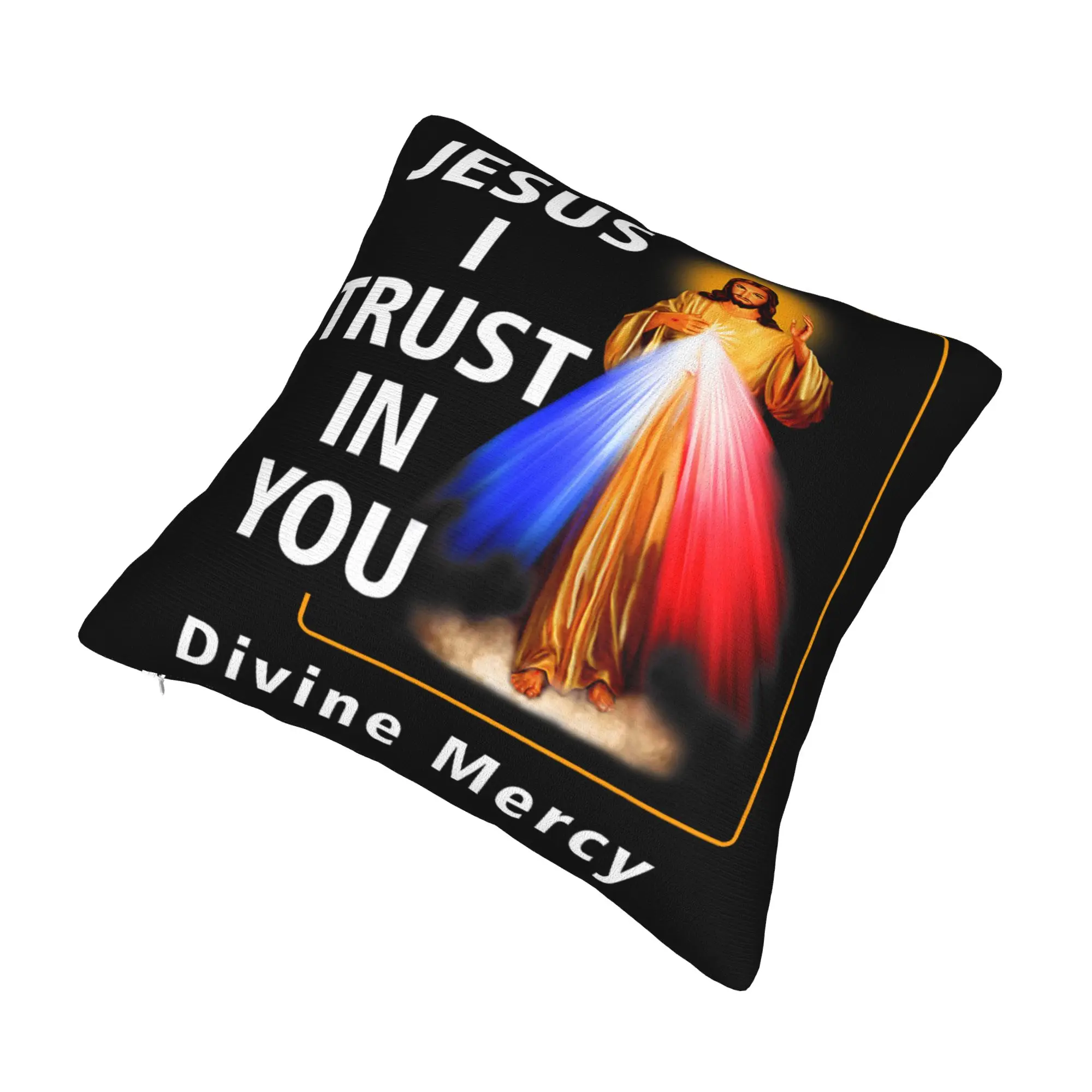 Jesus Esperanza Devida Spanish  Pillowcases Merchandise Printed Cushion Cover Gift  Pillow Case Cover Seat Multi Size