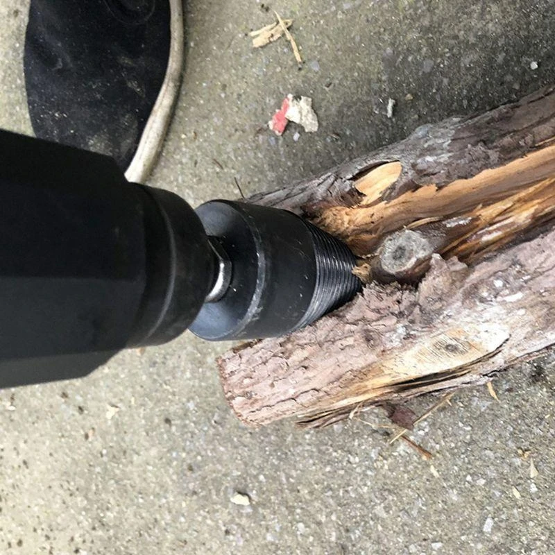 Firewood Machine Drill Cone Reamer Driver Drill Bit Split Drilling To
