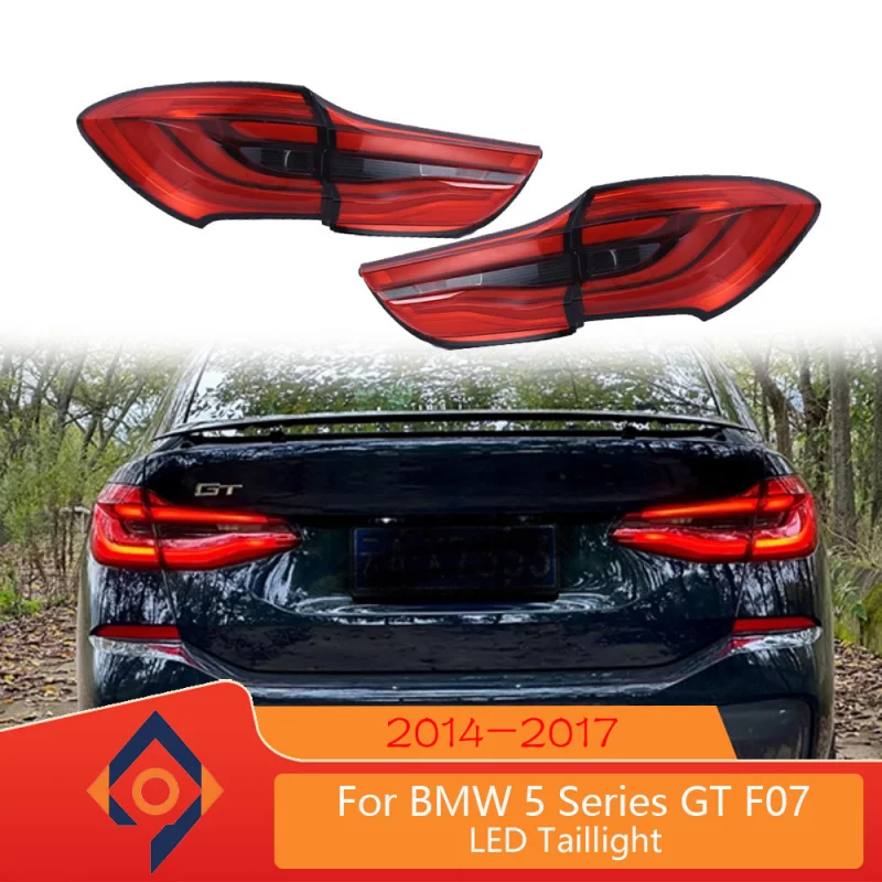 

Car Modified Taillight For BMW 5 Series GT F07 Tail Light Assembly 2014-2017 LED Driving Lights Dynamic Water Steering Rear Lamp