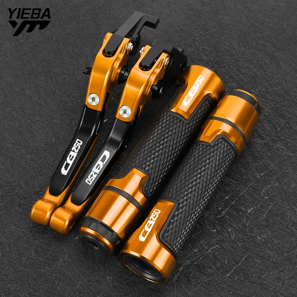 

For Honda CB250 Twister 2018-2023 2022 2021 2020 Motorcycle Brake Clutch Lever Handlebar Handle bar Hand Grips End