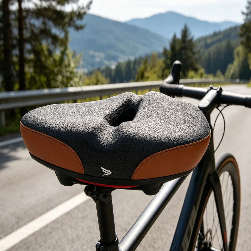 

Compatible with Giant Nose less Mountain Bike Seat Cushion, Super Soft Shock Absorber, Dynamic Bike Seat, Riding Cushion, Saddle